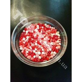 Посипка Мікс із серцями, 40г