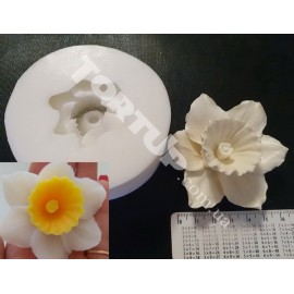 Силіконовий молд 3D Нарцис 8см