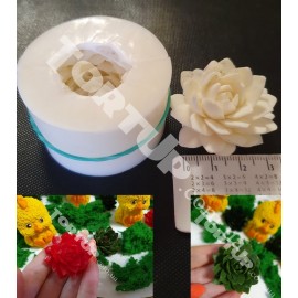 Авторський силіконовий молд 3D Кактус 2,5 * 4см