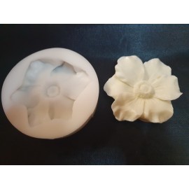 Силіконовий молд 3D Анемон №1,  9см