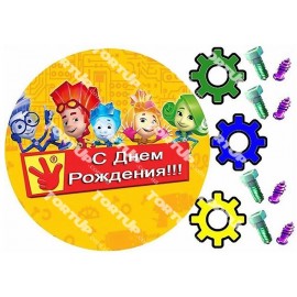 Вафельна картинка Фіксики 011