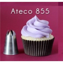 Насадка Атеко №855 Закрита зірка, середня низ 30мм, верх 13ммрх 13мм