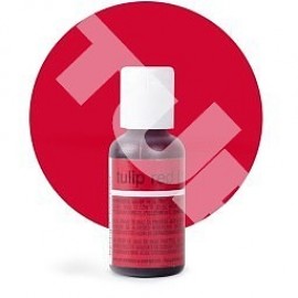 Барвники гелеві "Chefmaster" 20г Tulip Red (червоний тюльпан)