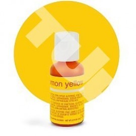 Барвники гелеві "Chefmaster" 20г Lemon Yellow (лимонний)