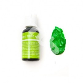 Барвники гелеві "Chefmaster" 20г Neon Brite Green (електрик зелений)