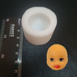 Силіконовий молд Лялька голова