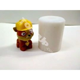 Силіконовий молд 3D Кріпиш (Щенячий патруль) 4см