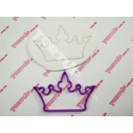 Пластикова вирубка Корона 12*8,5см