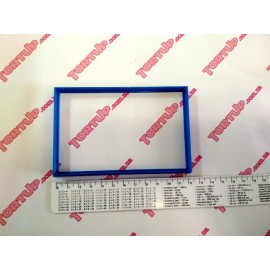 Пластикова вирубка Рамка прямокутна, 12*8см
