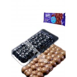 Пластикова форма для шоколаду Milka Bubble Розмір молда15/7см
