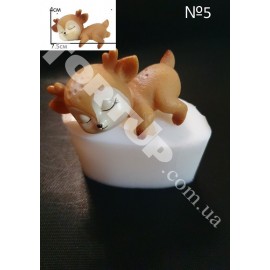 Силіконовий молд Оленя 3D №5